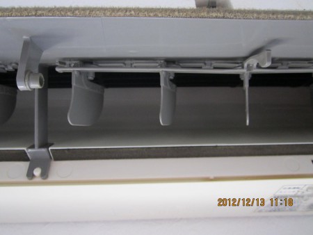 エアコンクリーニング　ファン洗浄後